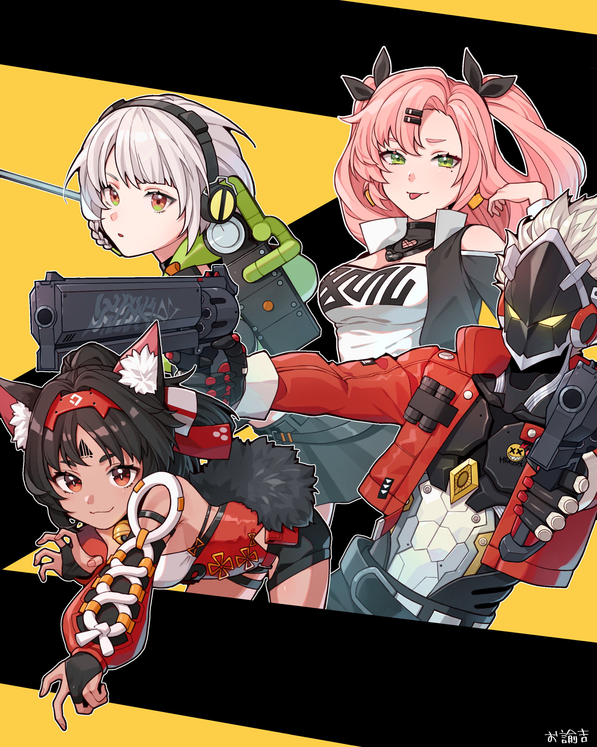 暗黒凰ゼロ・フェニックス 漫画 イラスト 3枚 ニイカ 邪兎屋 Zenless Zone Zero | HoYoLAB