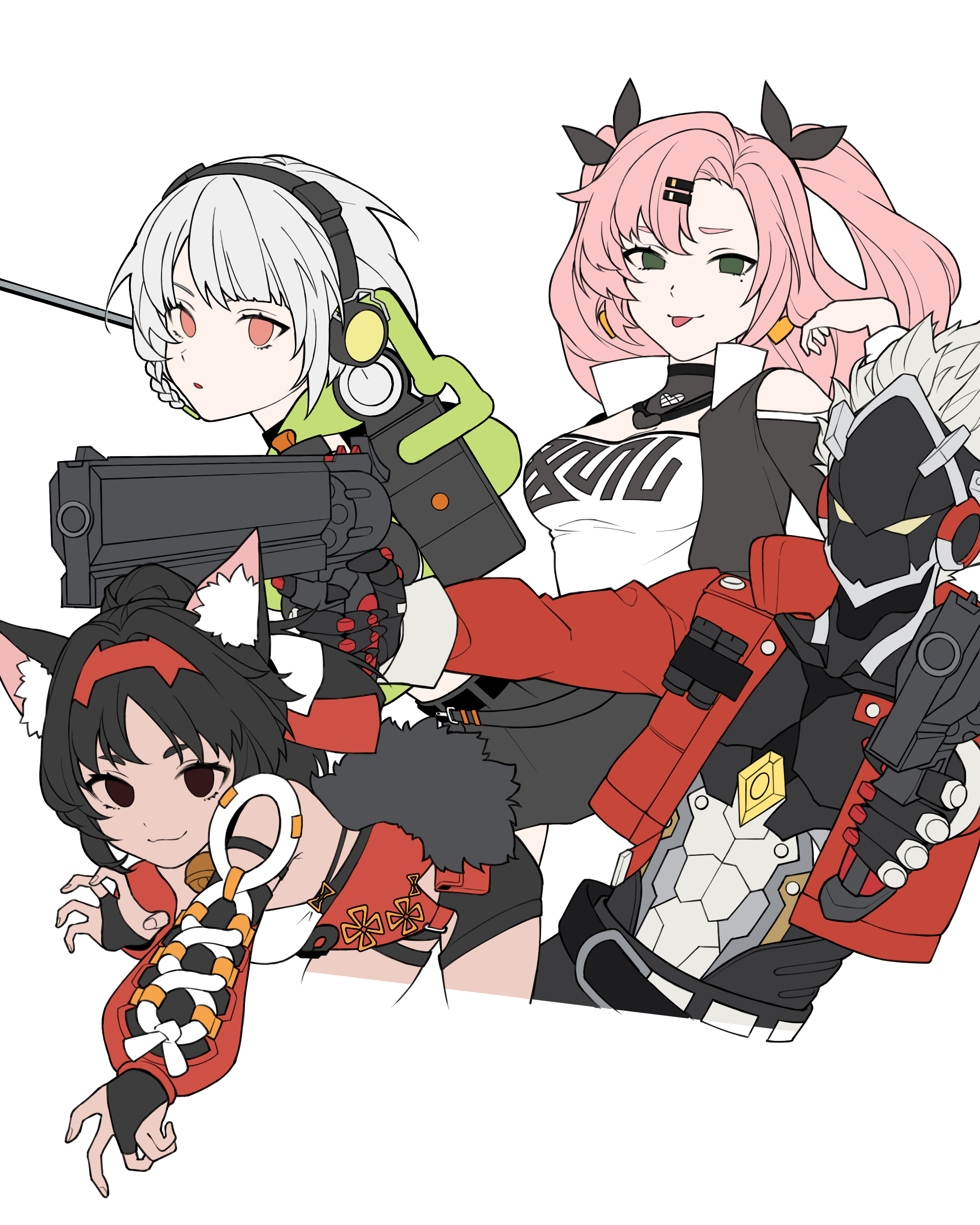 暗黒凰ゼロ・フェニックス 漫画 イラスト　3枚 ニイカ 邪兎屋 Zenless Zone Zero | HoYoLAB