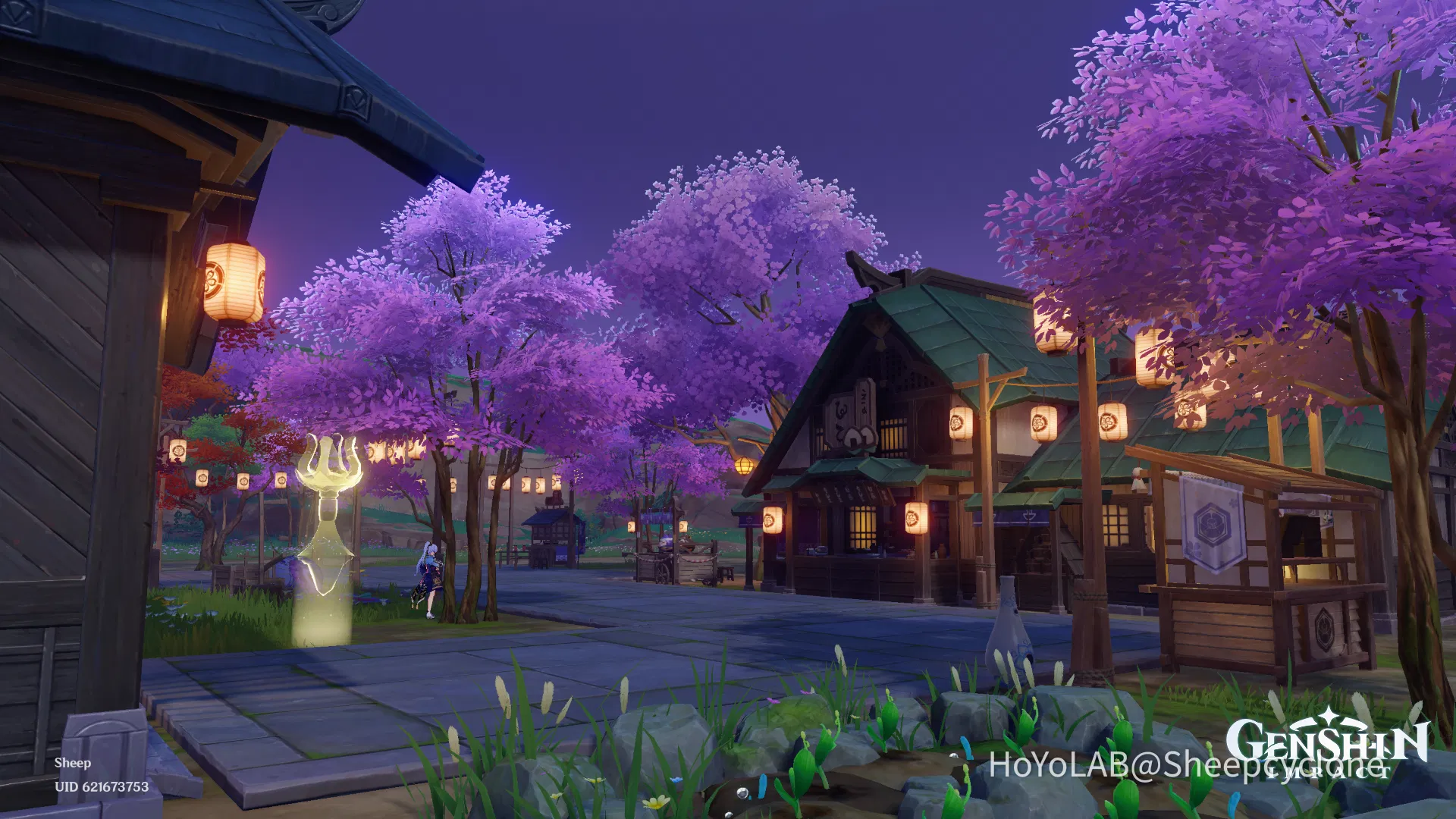 Teapot Showcase Silken Court, Downtown Night Market Genshin Impact HoYoLAB