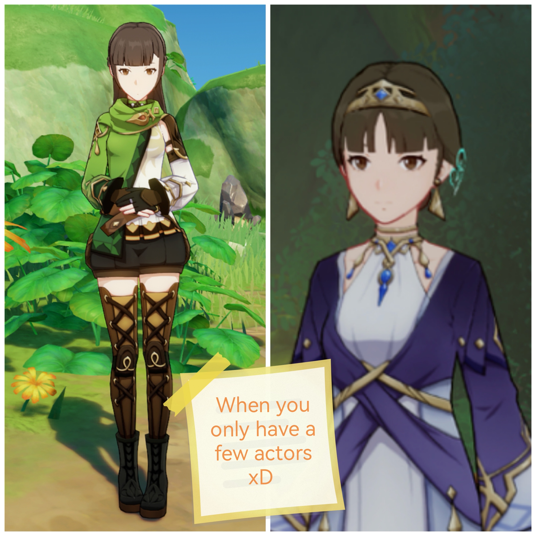 It's always the same person xD Genshin Impact | HoYoLAB