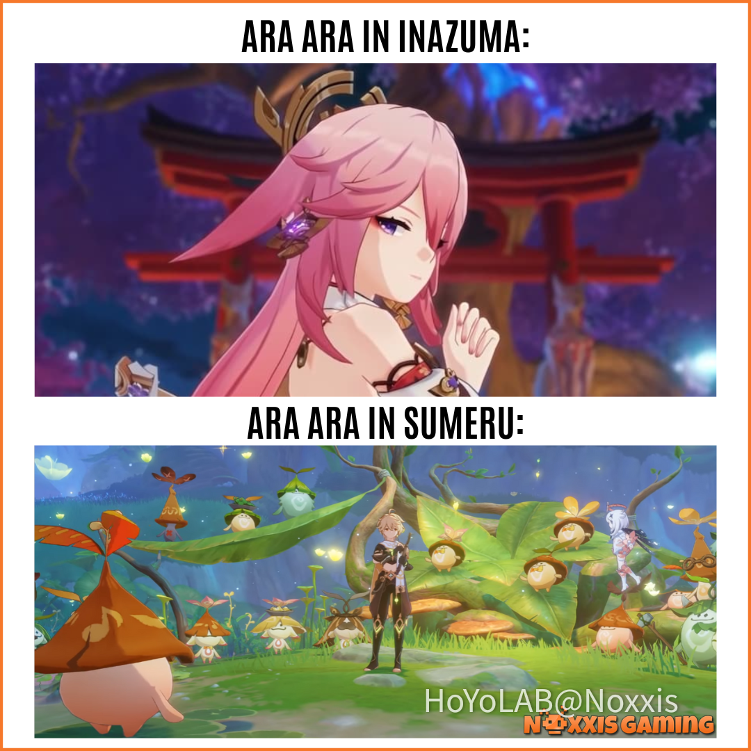 Ara Ara In Shroomeru Genshin Impact HoYoLAB Ara Ara In Shroomeru Genshin Impact HoYoLAB