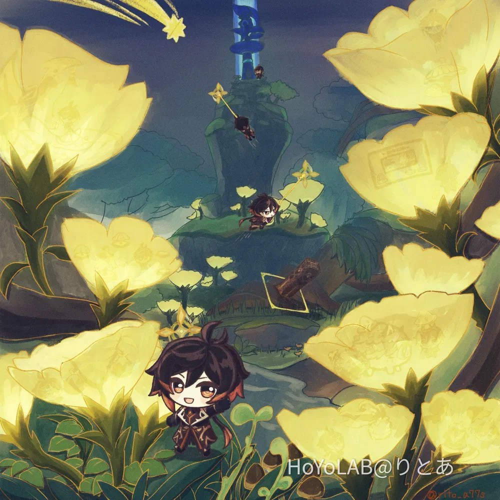 ここから始まる復刻鍾離先生スメール探索の旅 Genshin Impact Hoyolab