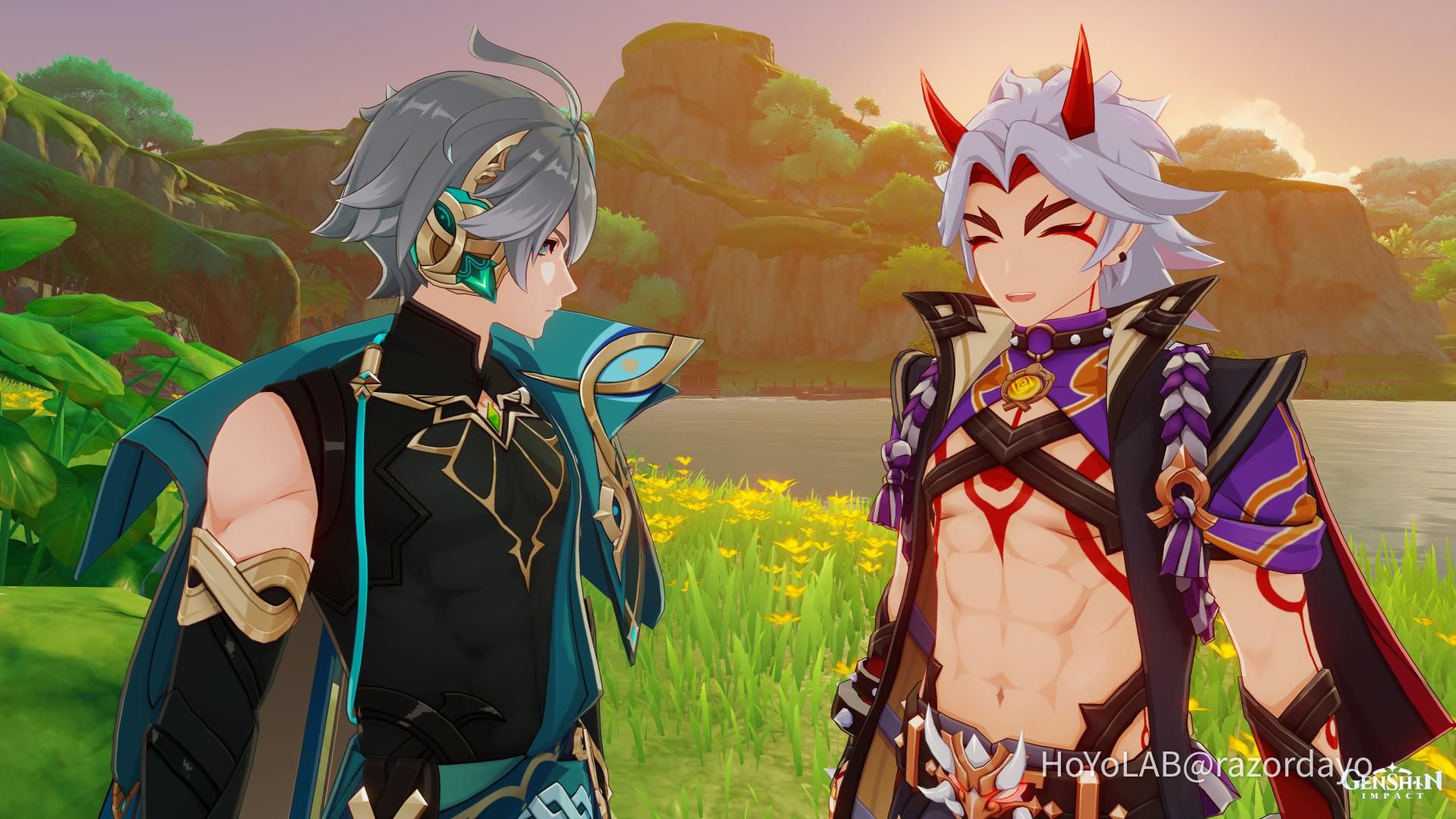 my happy pill meets alhaitham Genshin Impact HoYoLAB