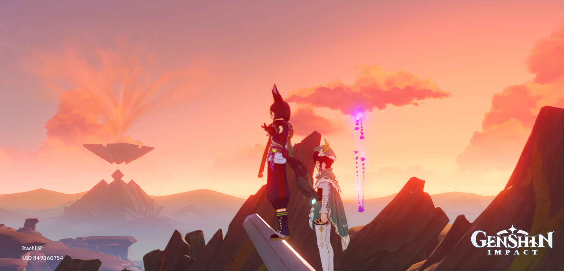 Sunset Impact Genshin Impact HoYoLAB