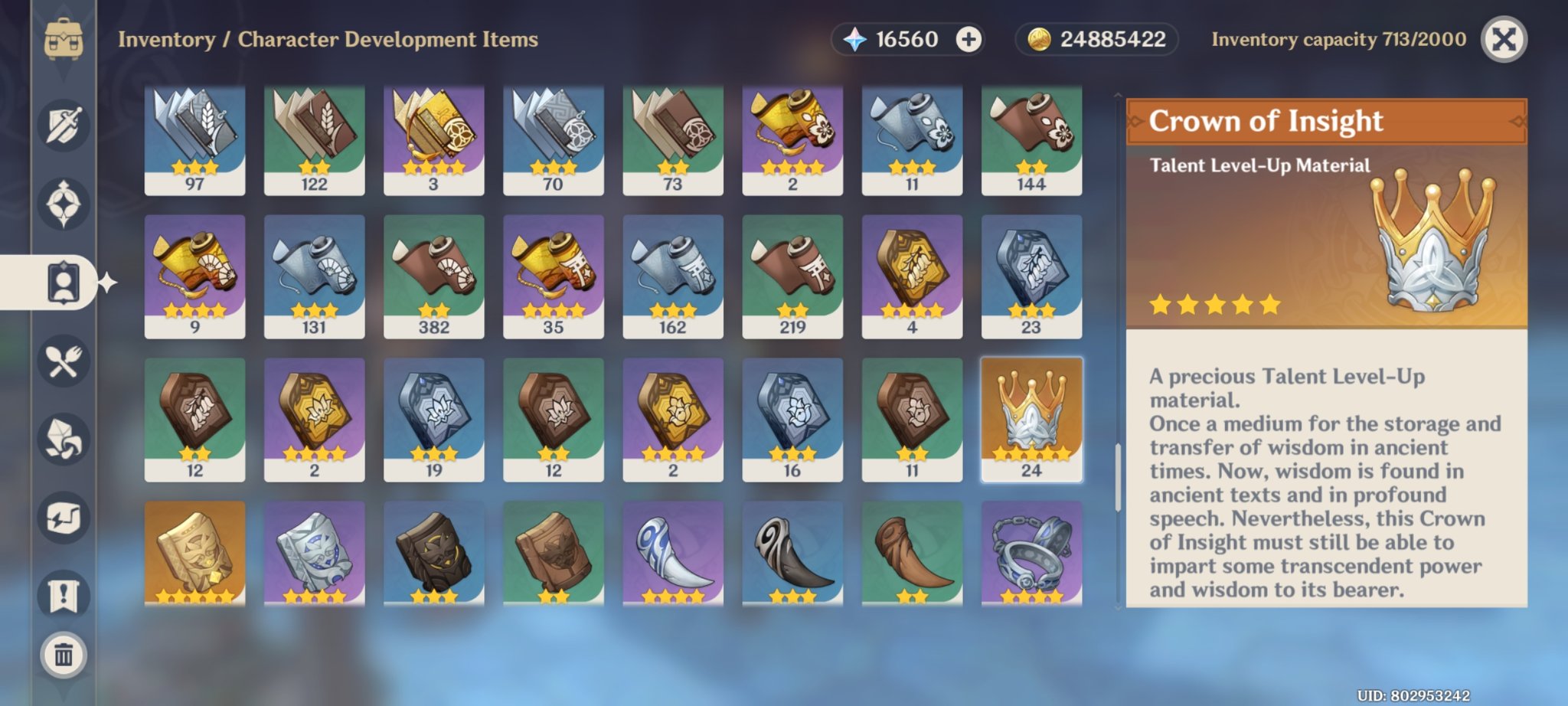 Collecting CROWNS Genshin Impact HoYoLAB