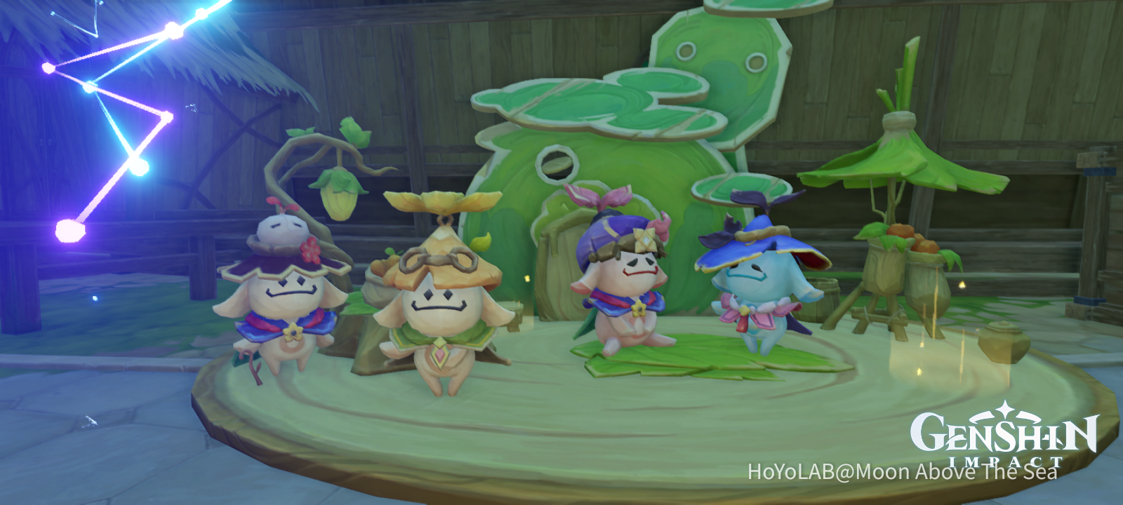 My Aranara Carving assemble show stage Genshin Impact HoYoLAB