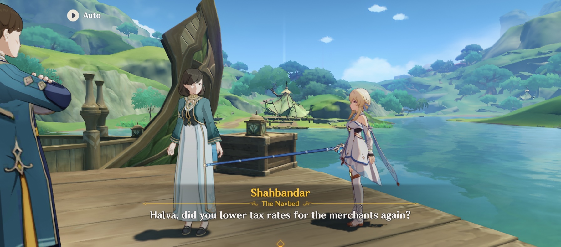 Swinging a fishing rod as a sword Genshin Impact HoYoLAB