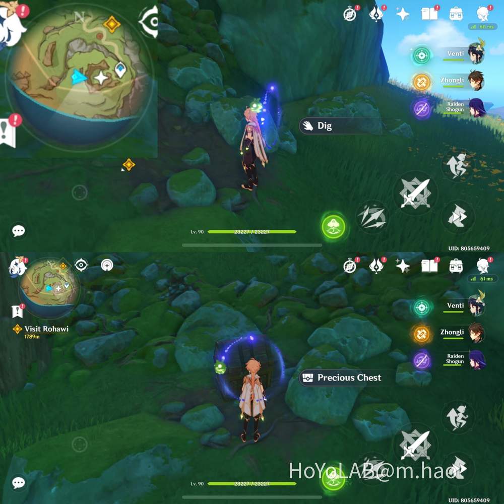 Oh Frabjous Day! Hidden Achievement guide (2 Precious chests) Genshin