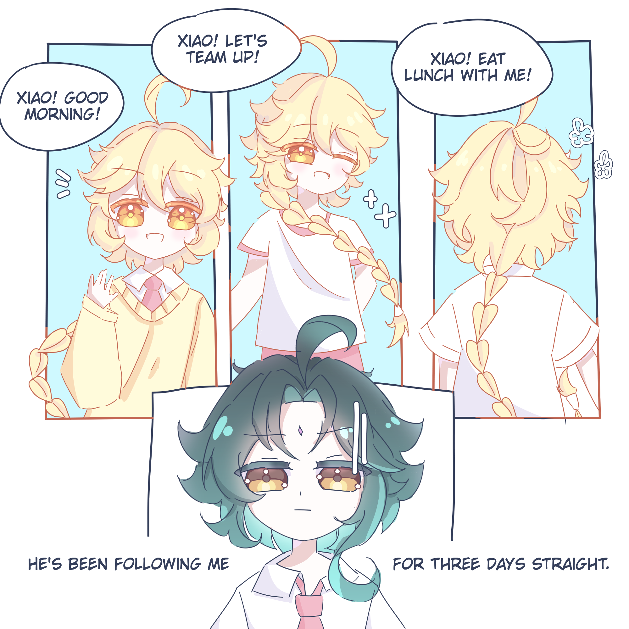 Xiaother comic Genshin Impact | HoYoLAB