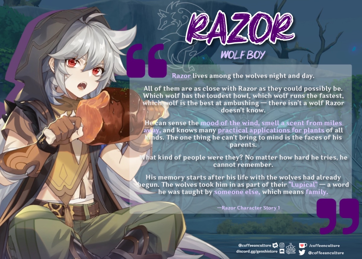 Razors Birthday! Genshin Impact | HoYoLAB