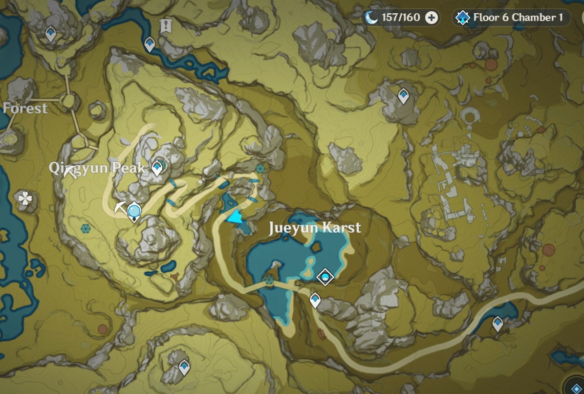 Hidden chest in Liyue Genshin Impact HoYoLAB