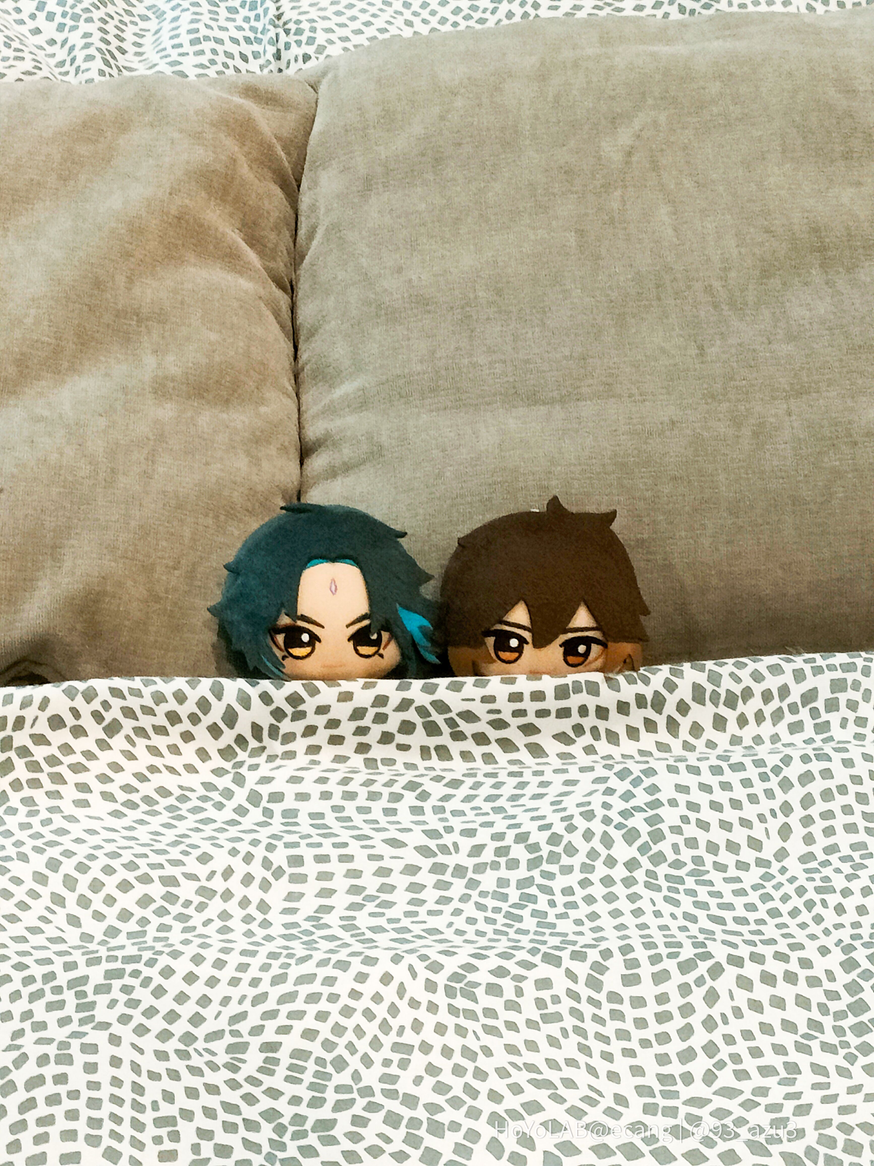 zhongli and xiao sleeping Genshin Impact HoYoLAB