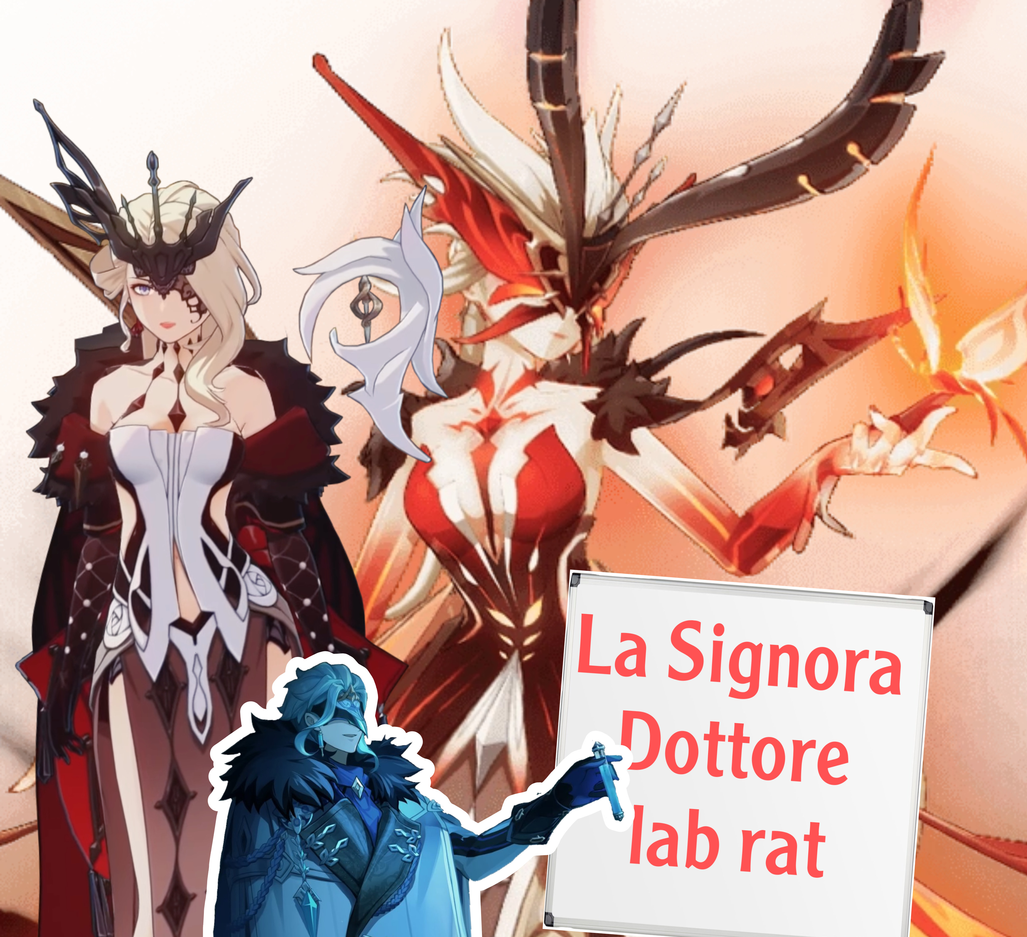 La signora pyro elemental power genshin impact hoyolab