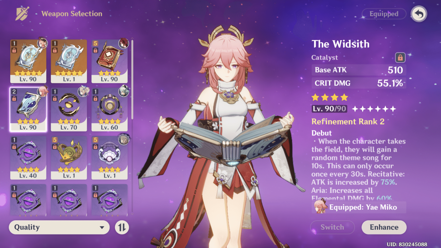 Should I switch my Widsith to Lost Prayer ? Genshin Impact | HoYoLAB