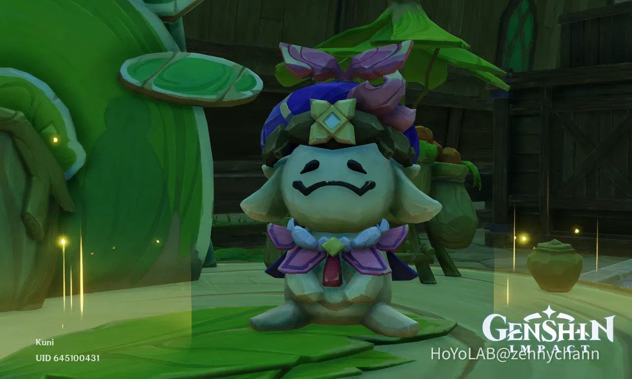 My Aranara carving !! Genshin Impact HoYoLAB