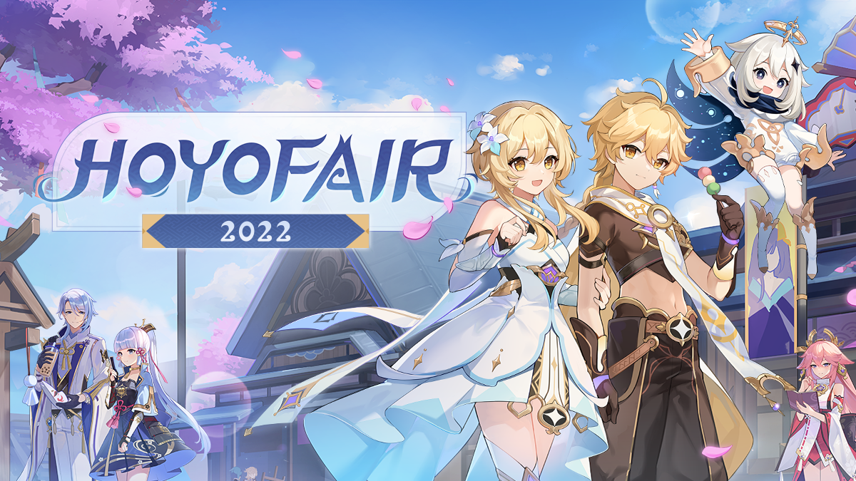 HoYoFair2022原神・同人特別番組が放送決定、イベント参加で限定
