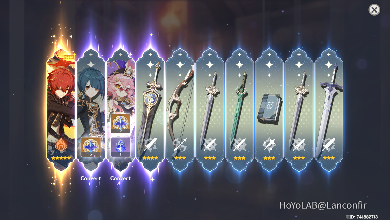 wish turned ginger … Genshin Impact HoYoLAB