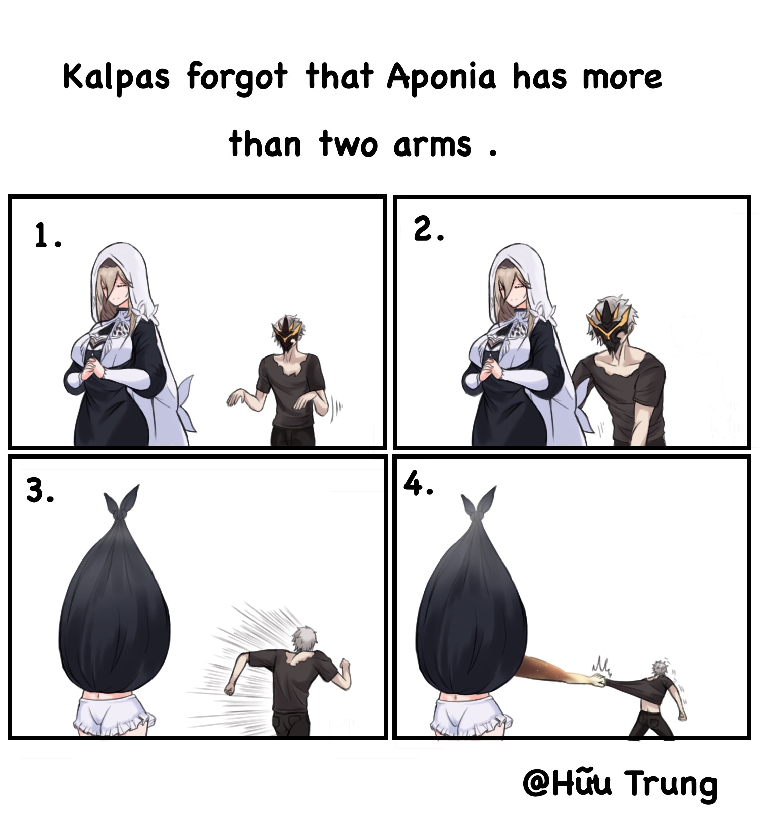 Kalpas that Aponia has more than 2 arms . Honkai Impact 3rd