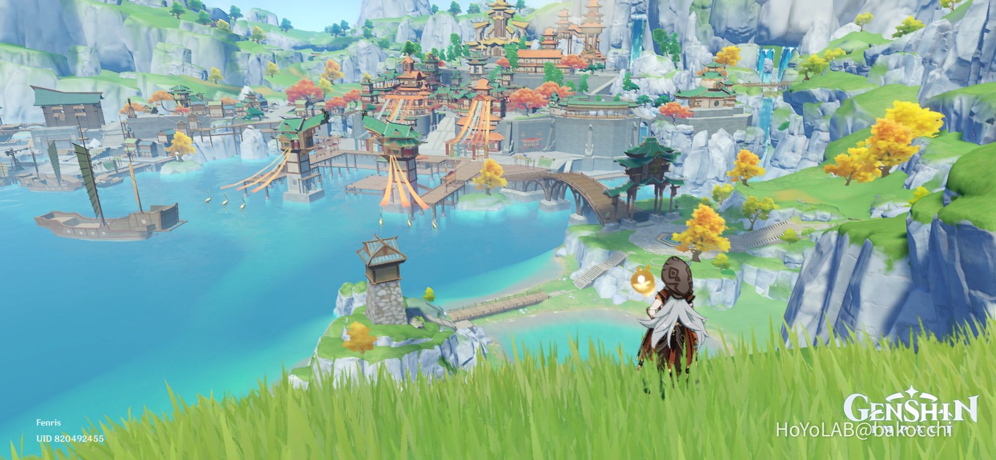 a picture during the 1.3 lantern rite Genshin Impact HoYoLAB