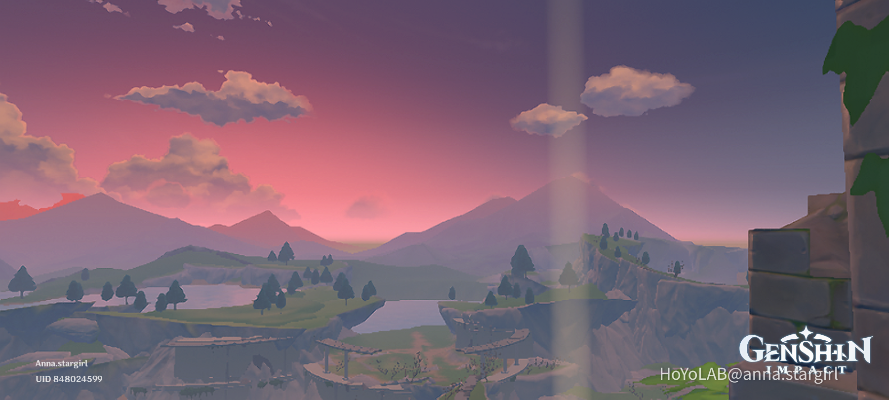 sunset 🌇 Genshin Impact HoYoLAB
