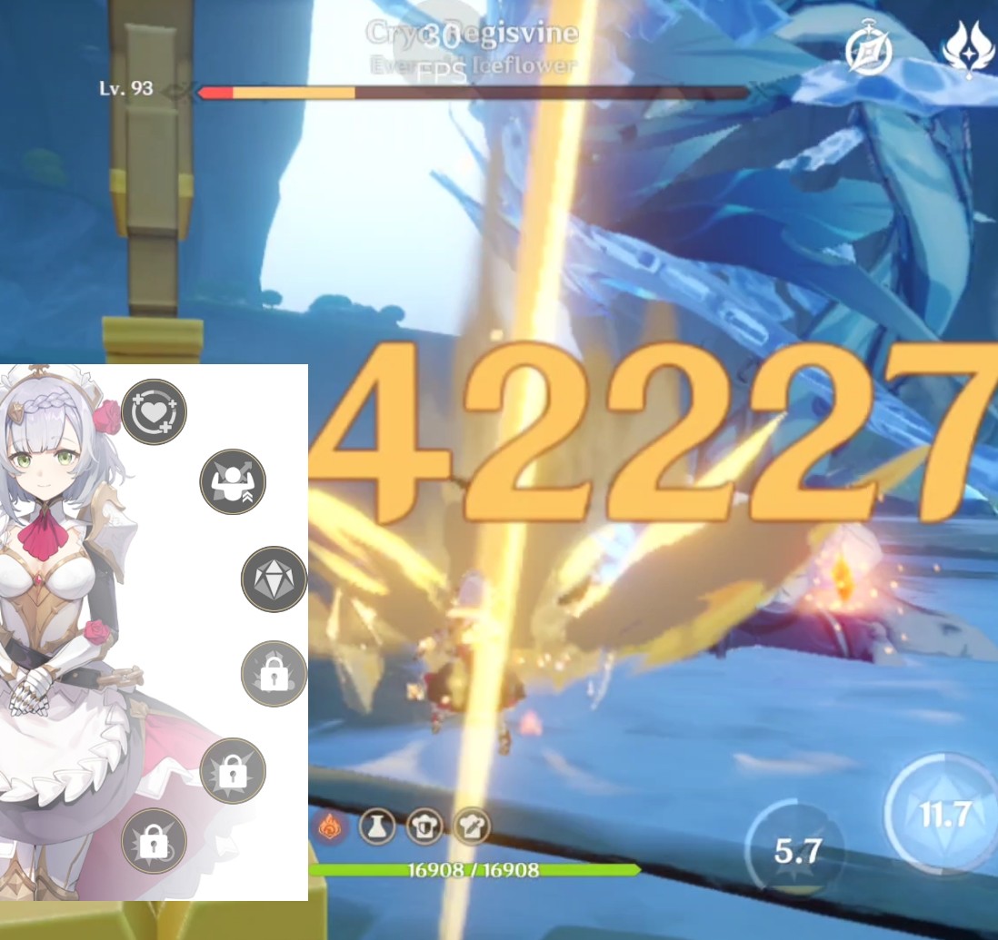 Noelle full food buffs Genshin Impact HoYoLAB