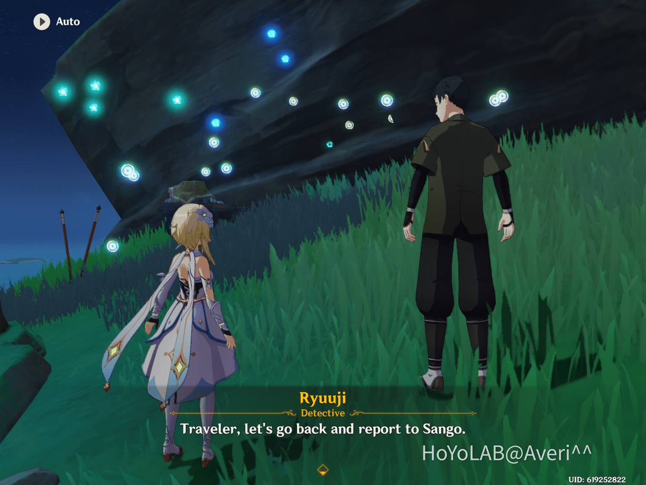 Energy Particles! Genshin Impact HoYoLAB