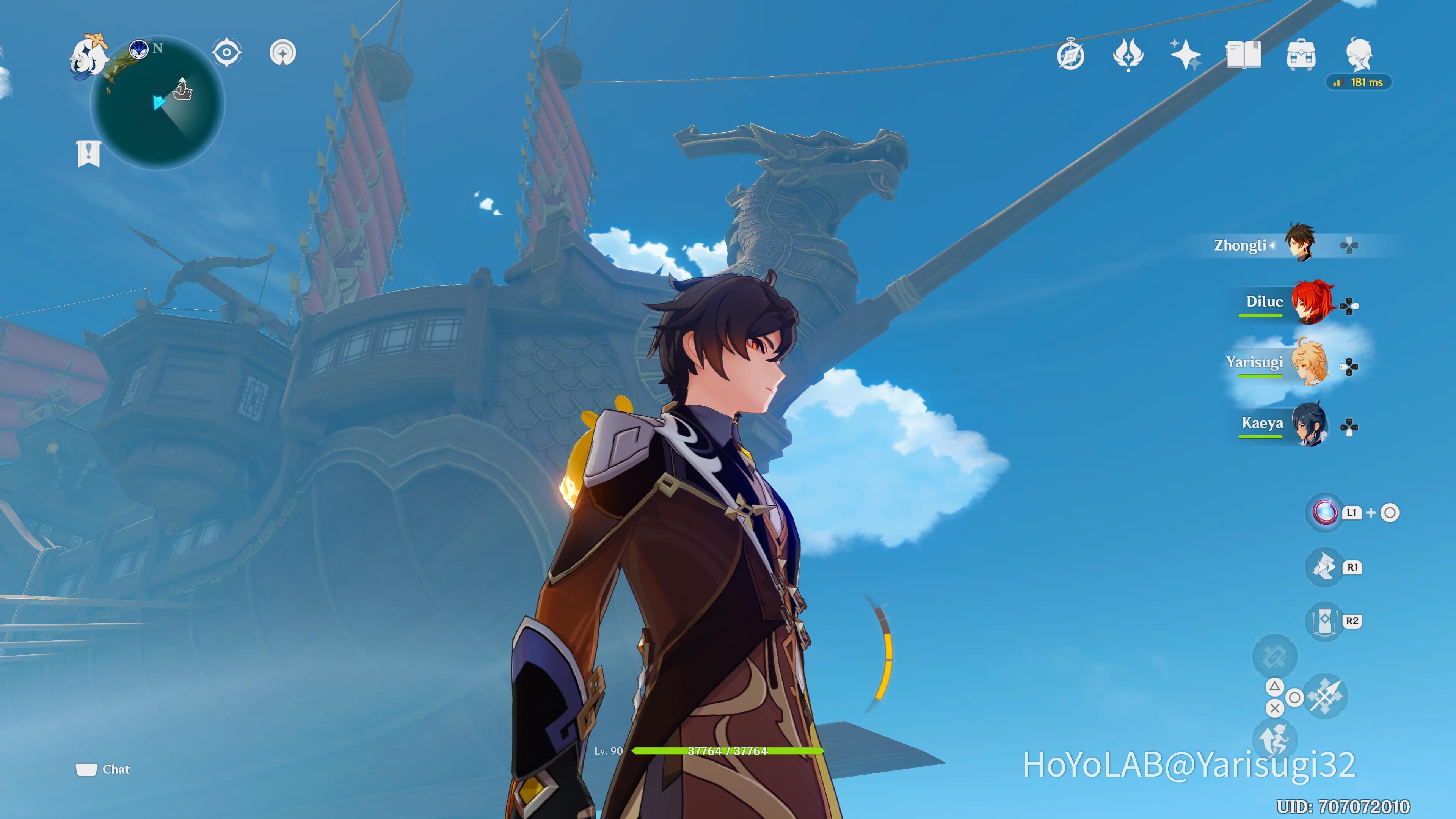 Underwater glitch Genshin Impact HoYoLAB