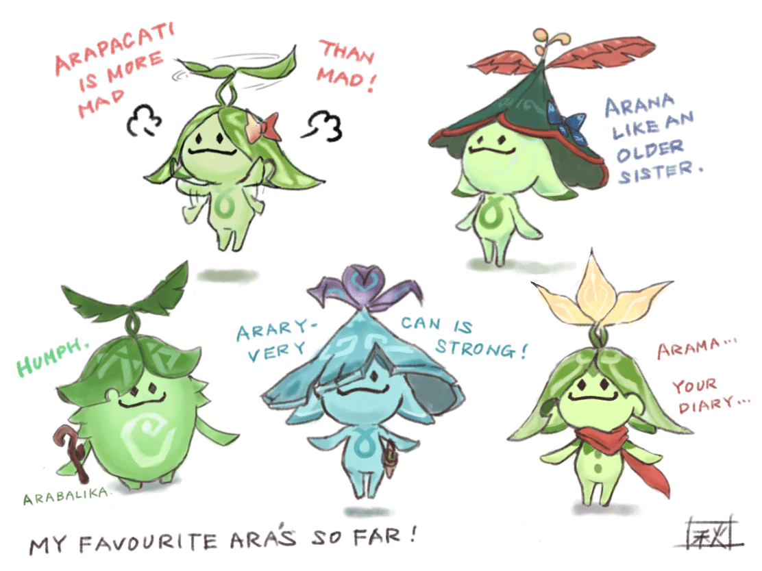 お気に入りのアランナラ達 │ My Favourite Aranara So Far! Genshin Impact HoYoLAB