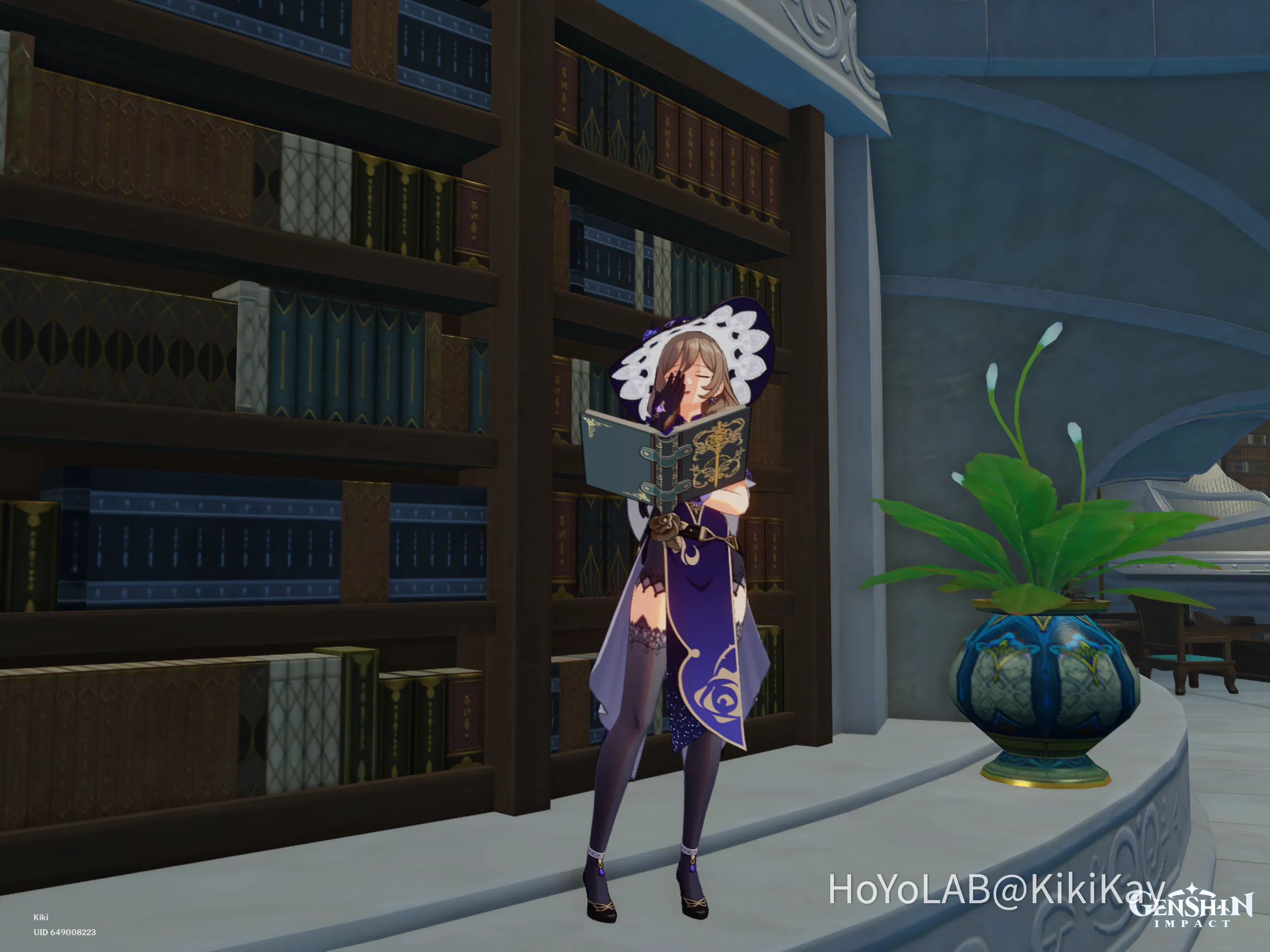 Lisa in The House of Daena Genshin Impact HoYoLAB