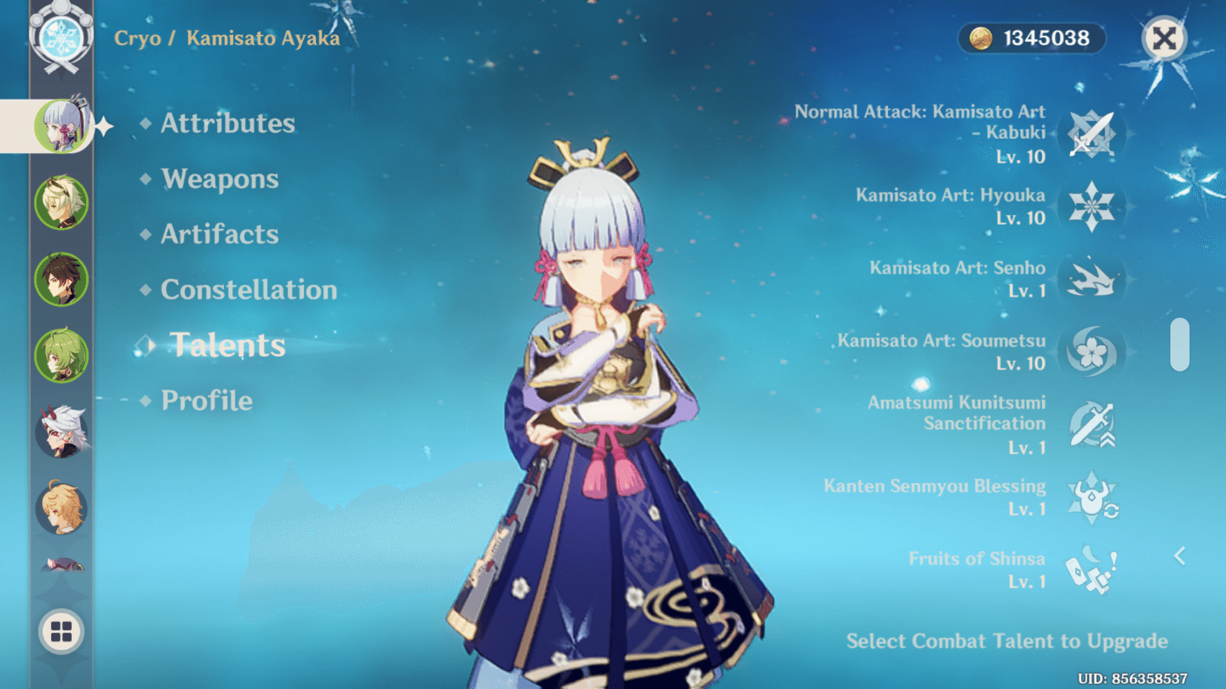 My Ayaka Build :) Genshin Impact | HoYoLAB