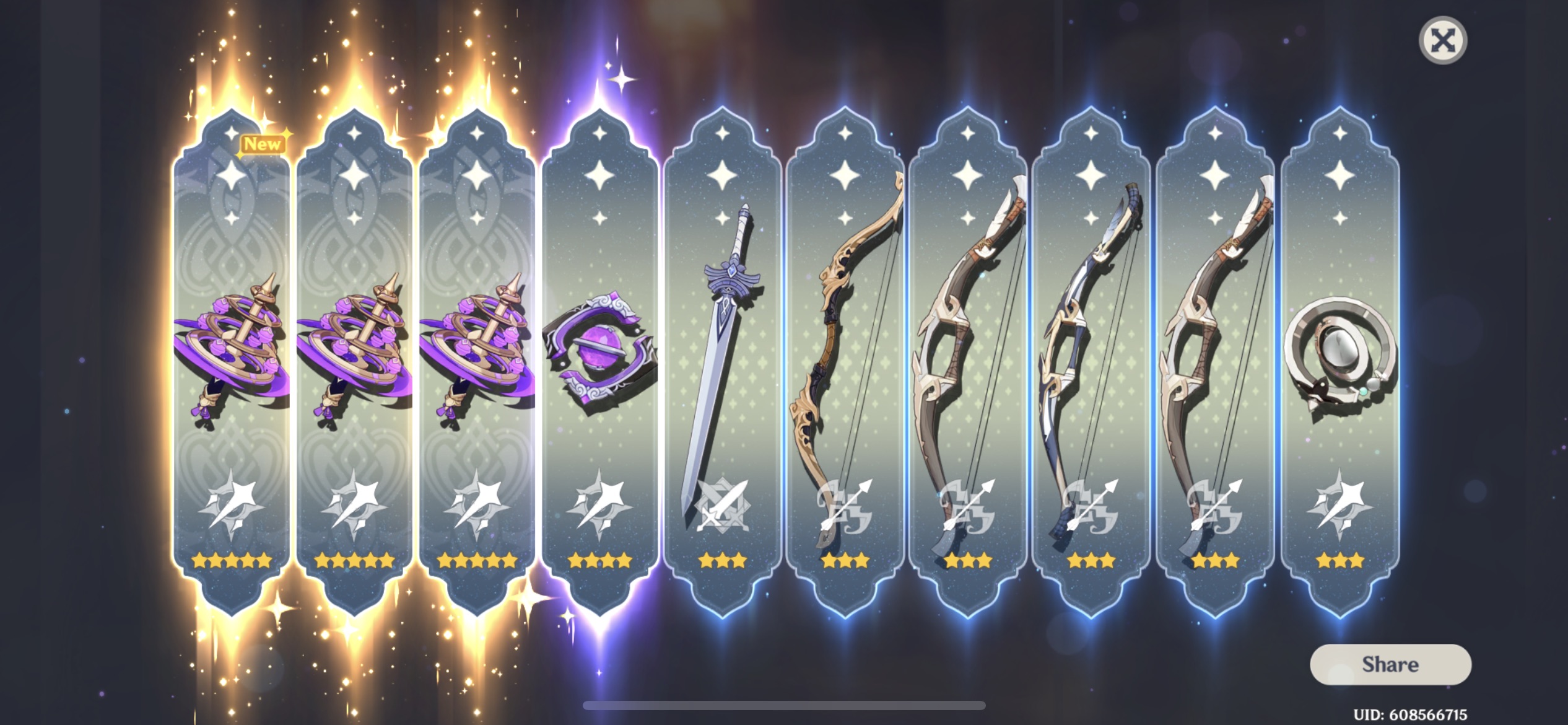 Worlds most lucky ten pull Genshin Impact | HoYoLAB