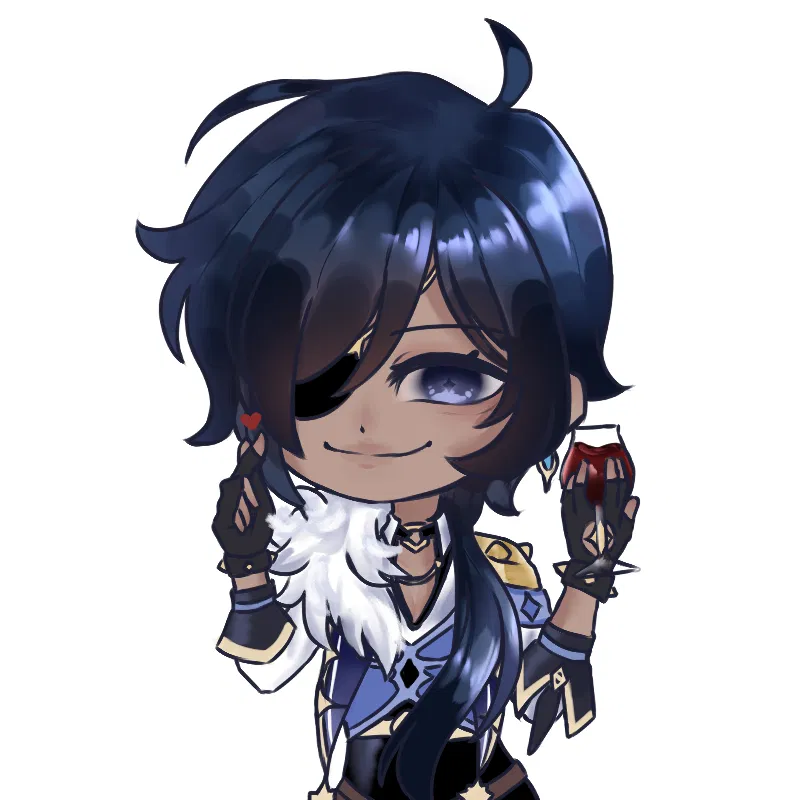 Kaeya finger heart emote D Genshin Impact HoYoLAB