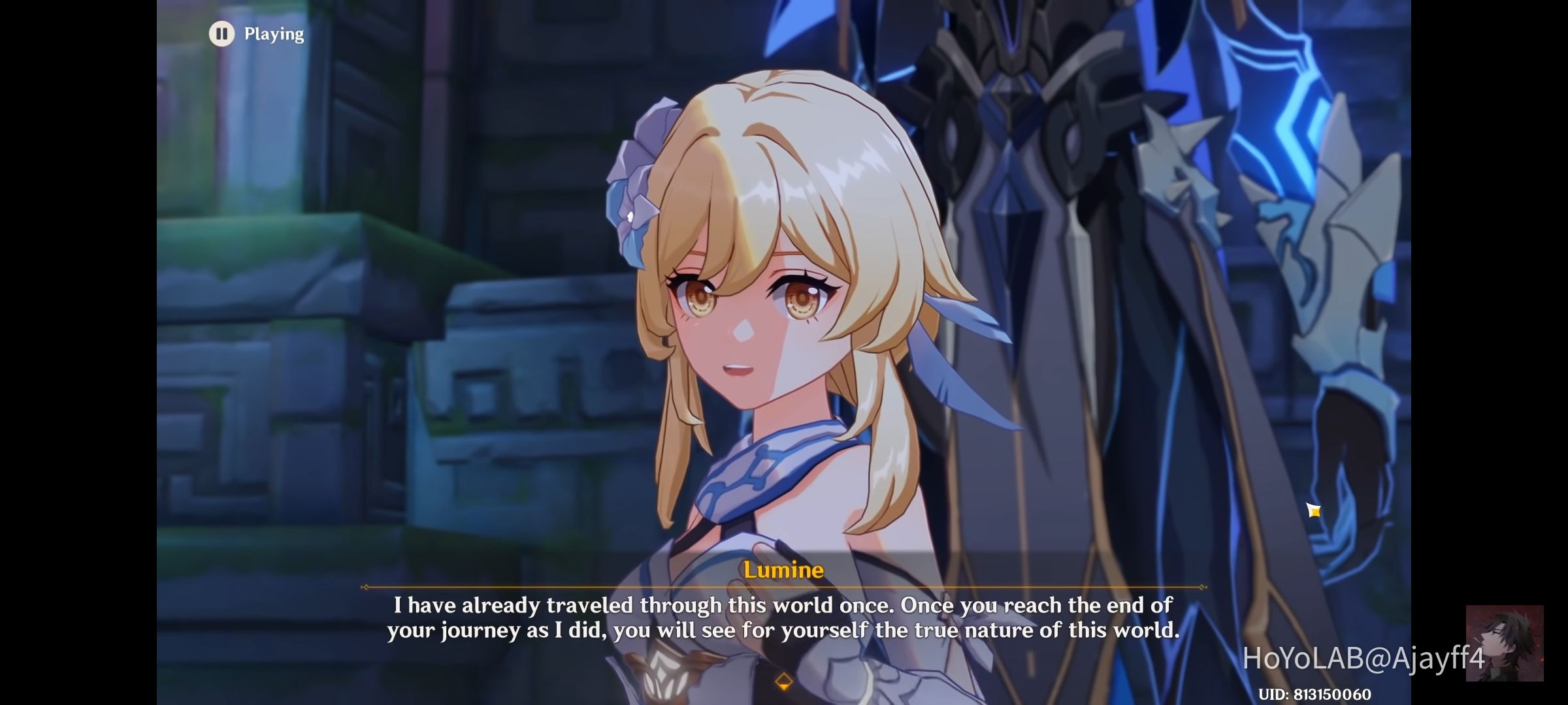 Well said Lumine Genshin Impact | HoYoLAB