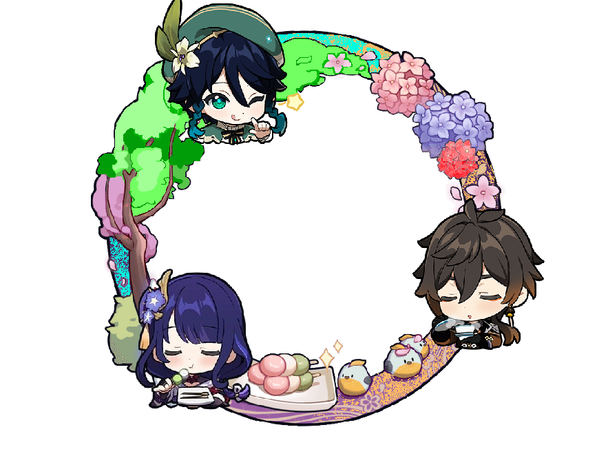 Frame Design Updated Genshin Impact HoYoLAB