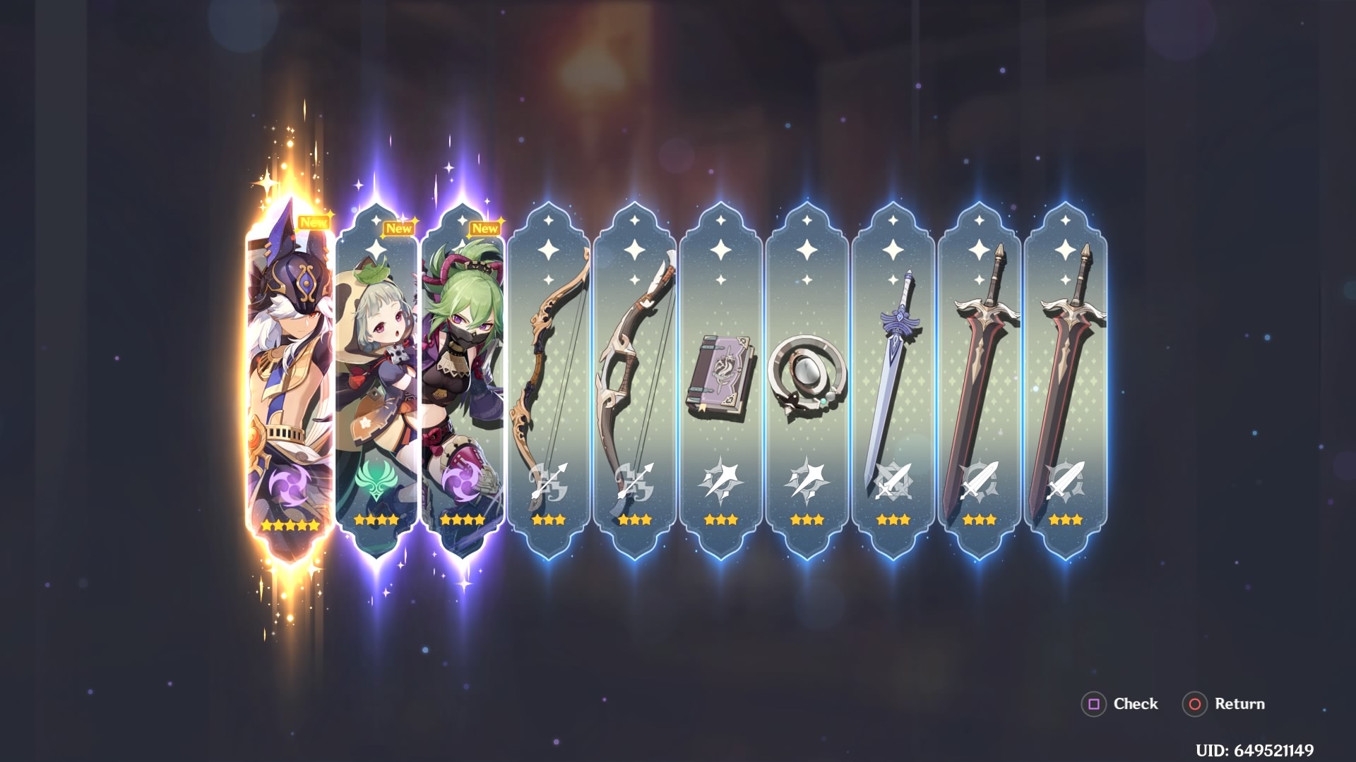 First Ten Pull of the Update! Genshin Impact | HoYoLAB