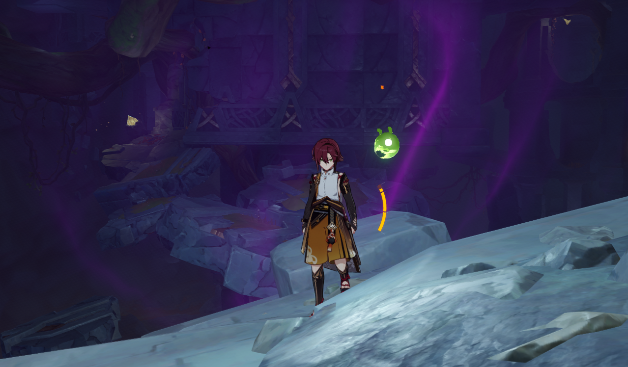 The upside down waypoint Genshin Impact HoYoLAB