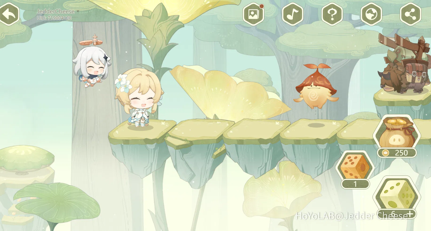 Yooo Boardgame event! Genshin Impact HoYoLAB