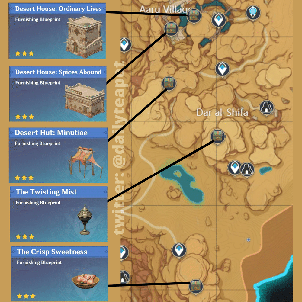 3.1 Teapot Furnishing Guide Genshin Impact HoYoLAB