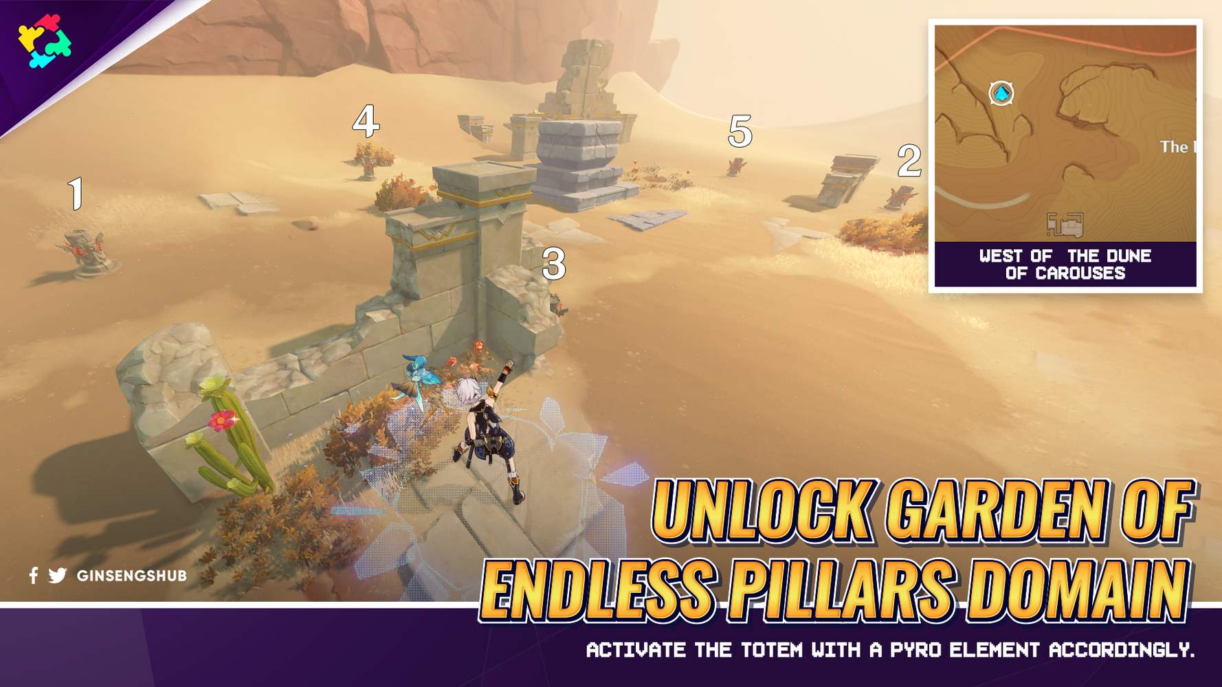 [v3.1] How to unlock Garden of Endless Pillars Domain Genshin Impact