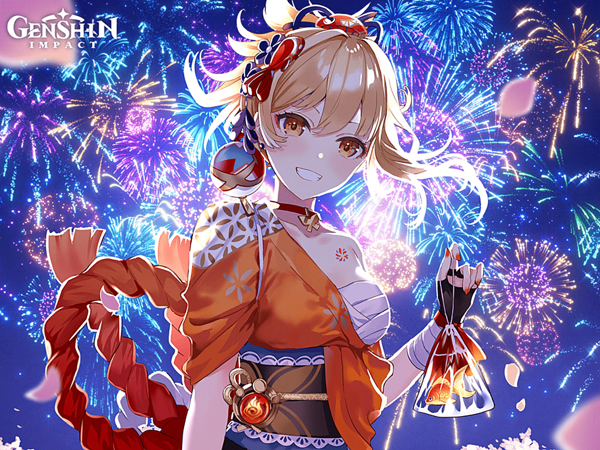 Yoimiya Art Genshin Impact | HoYoLAB
