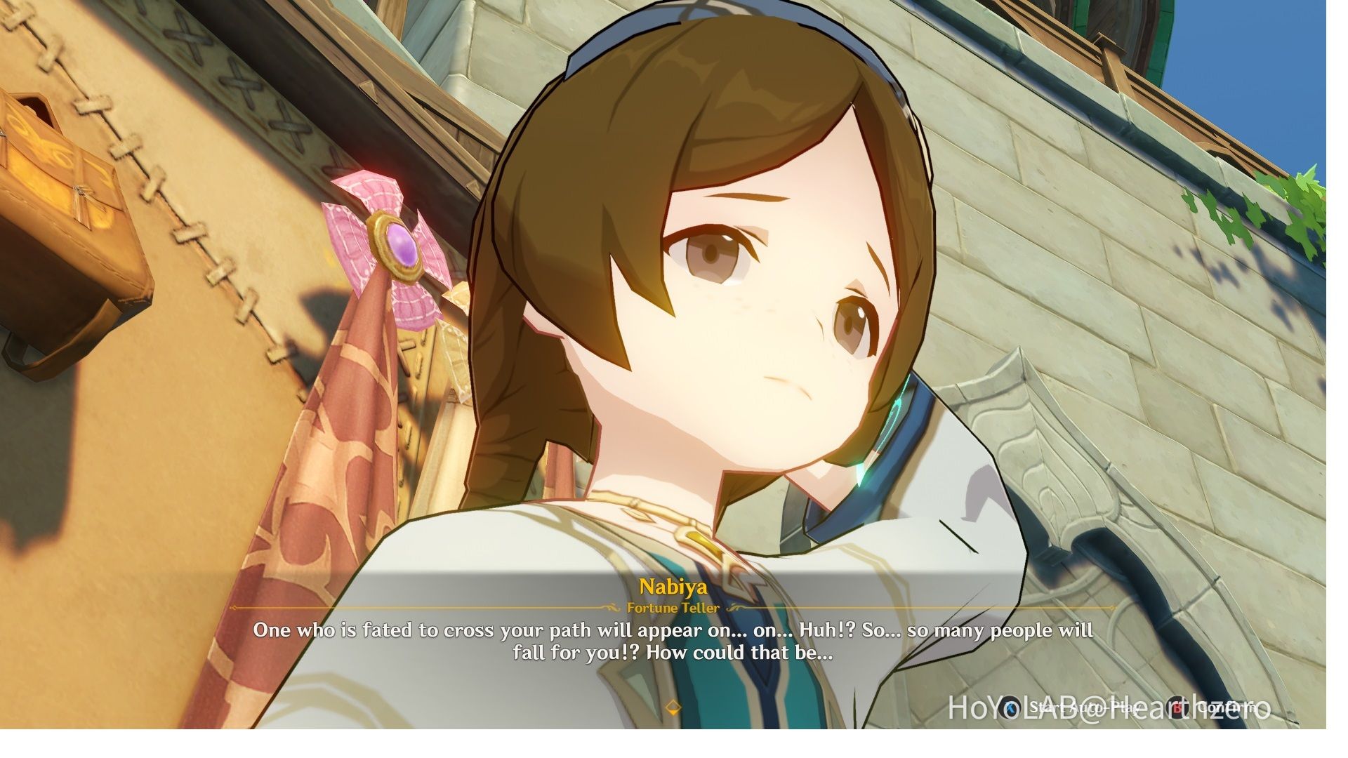 When you asked a fortune teller about your love and you got this answer