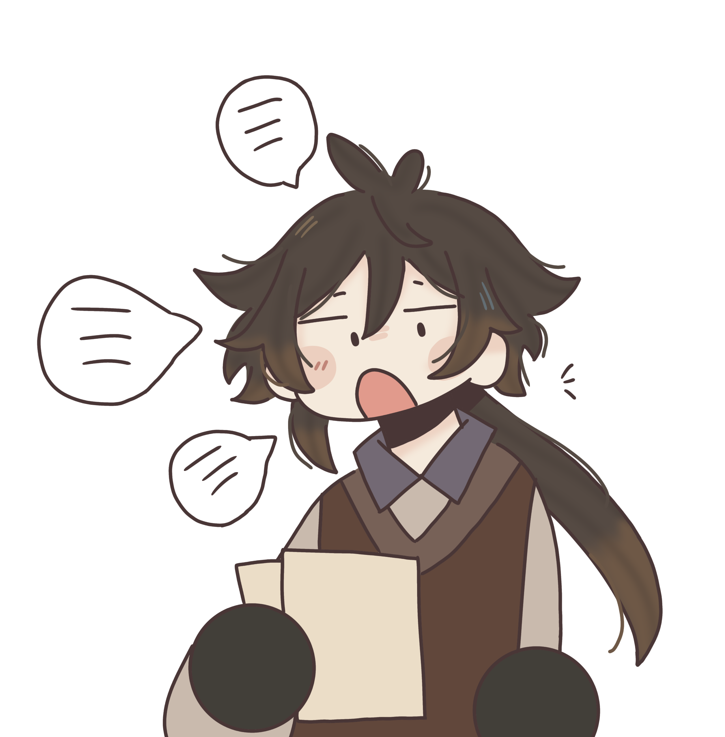 Zhongli emoji Genshin Impact HoYoLAB