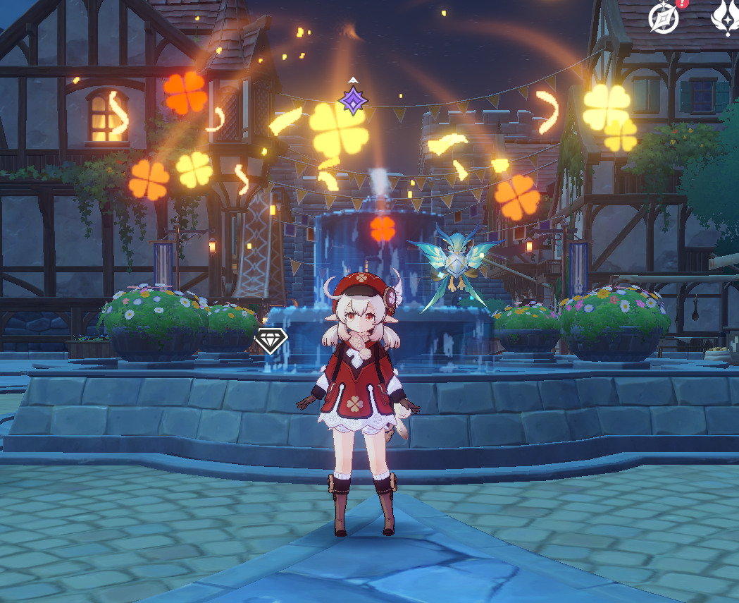 Klee party poppers Genshin Impact HoYoLAB