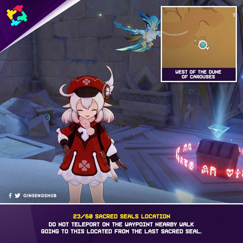 [v3.0] 60 Sacred Seals Locations PART 1 (30/60) Genshin Impact HoYoLAB