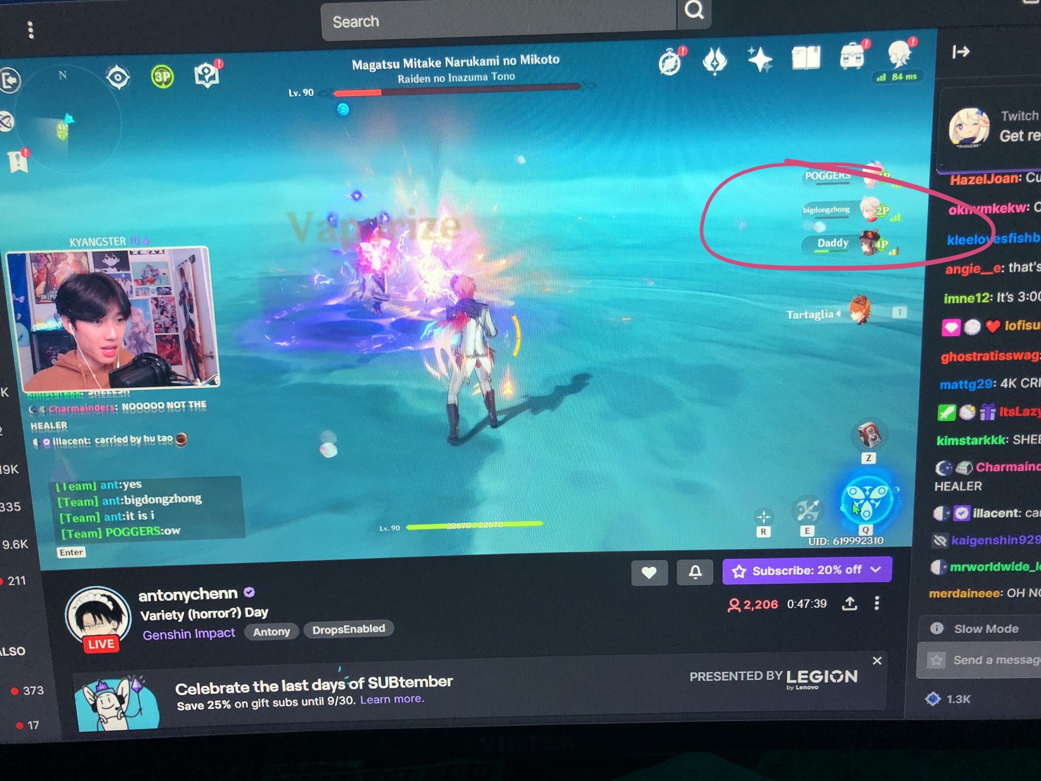 I was in antonychenn’s stream xD Genshin Impact | HoYoLAB