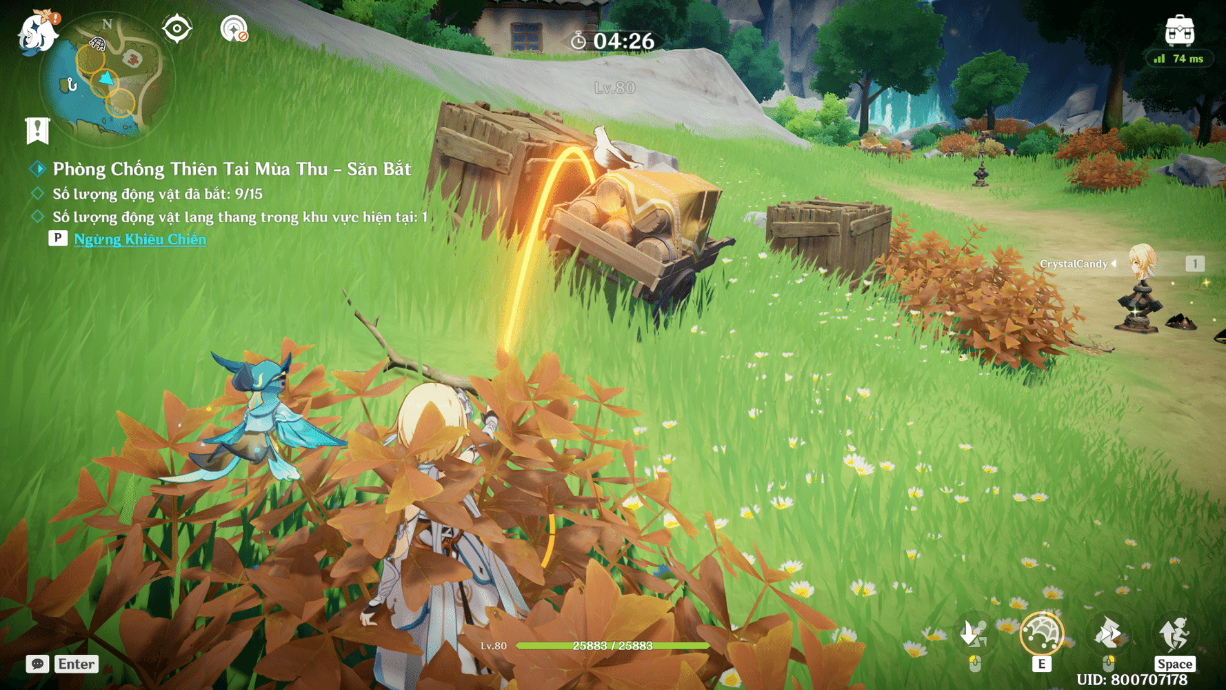 How to catch animal Genshin Impact HoYoLAB