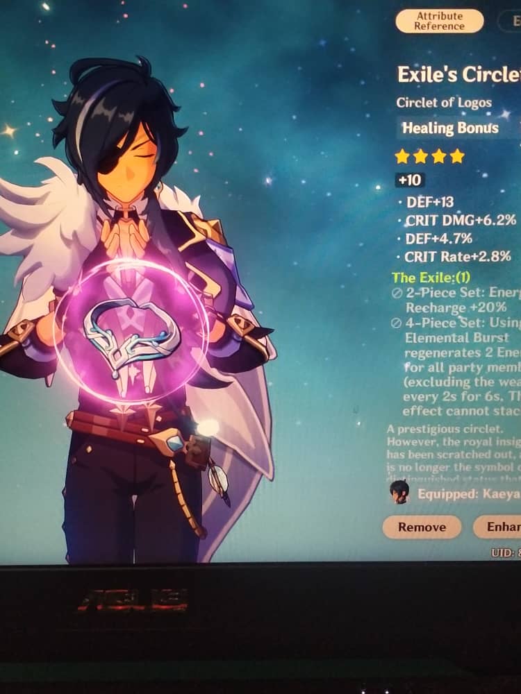 I CHECKED MY SIS’ KAEYA BUILD Genshin Impact | HoYoLAB
