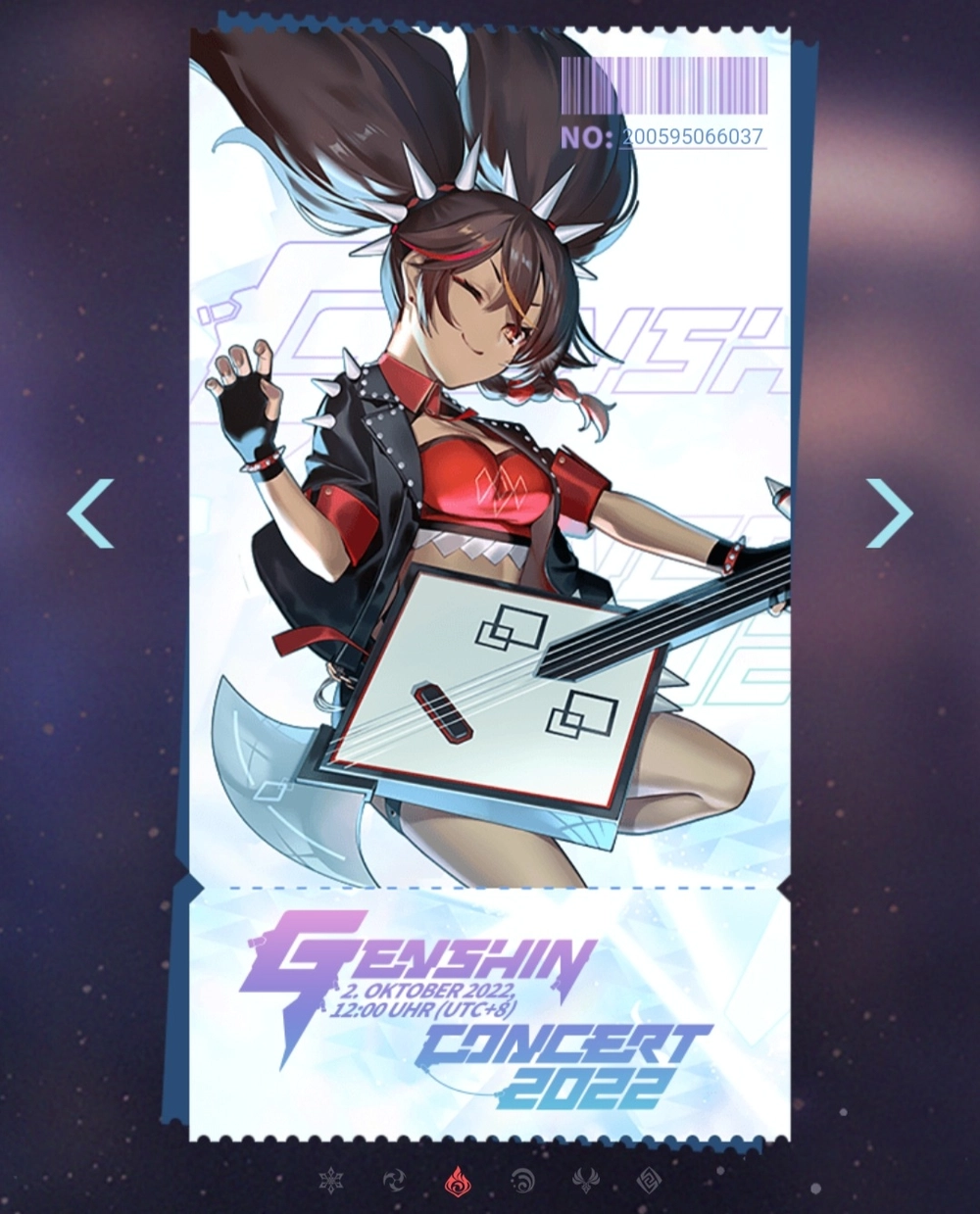 2. GENSHIN ONLINE KONZERT TICKETS Genshin Impact HoYoLAB
