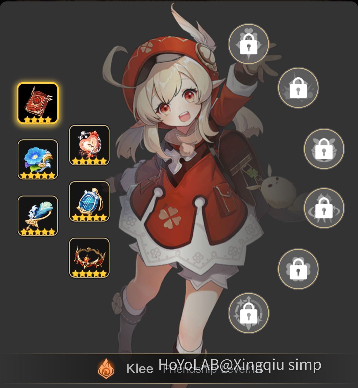 Klee build Genshin Impact HoYoLAB