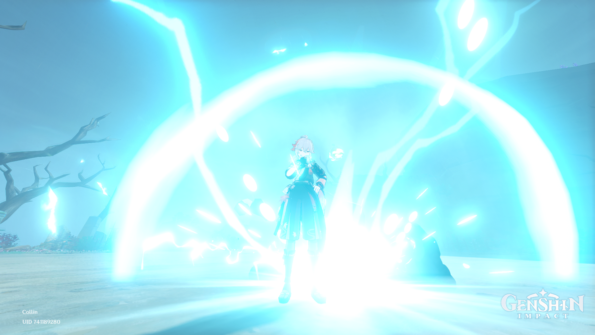 Kazuha got struck by a lightning ;; Genshin Impact HoYoLAB